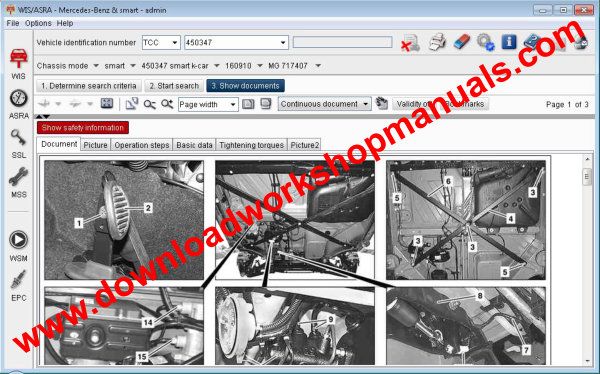 smart k workshop manual